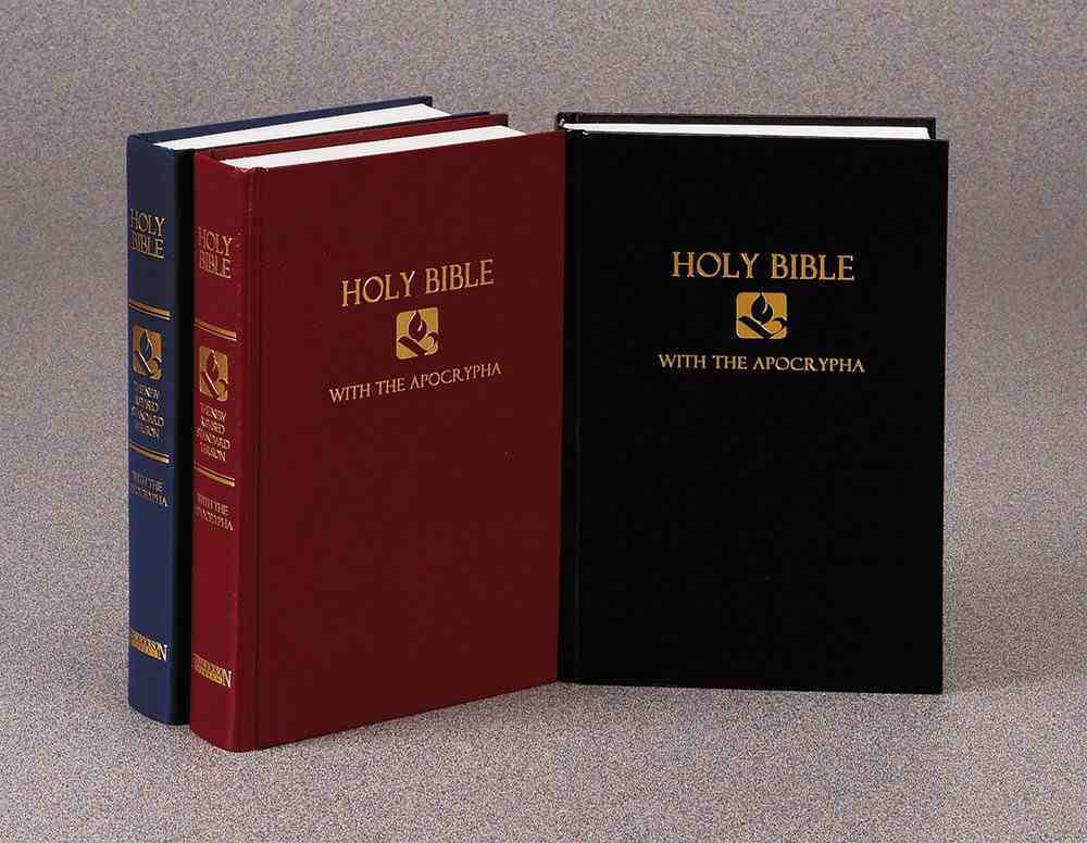 NRSV Pew Bible With Apocrypha Black Hardback
