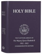 KJV Royal Ruby Platinum Jubilee Bible Purple (Black Letter Edition) Hardback