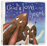 God's Love in My Heart Padded Board Book - Thumbnail 0