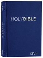NIV Holy Bible Blue Hardback