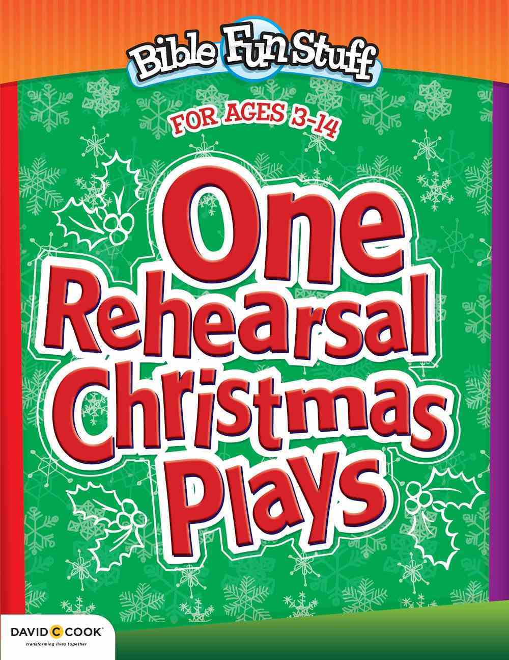 One Rehearsal Christmas Plays (Bible Fun Stuff Series) Paperback