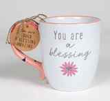 Ceramic Mug : Blessing (Numbers 6:24, 26) (503ml) (A Touch Of Floral Series) Homeware - Thumbnail 0