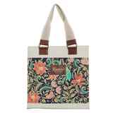Canvas Tote Bag- Kindness Matters, Navy Floral, Magnetic Closure (Kindness Matters Collection) Soft Goods - Thumbnail 0