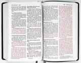 NIV Personal Size Bible Large Print Black (Red Letter Edition) Premium Imitation Leather - Thumbnail 4