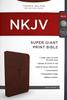 NKJV Holy Bible Super Giant Print Edition Imitation Leather - Thumbnail 2