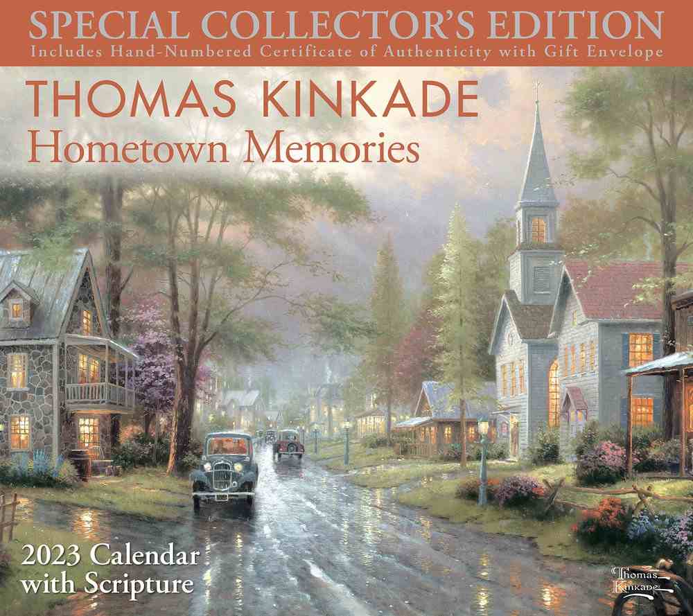 2023 Thomas Kinkade Wall Calendar Koorong 1980