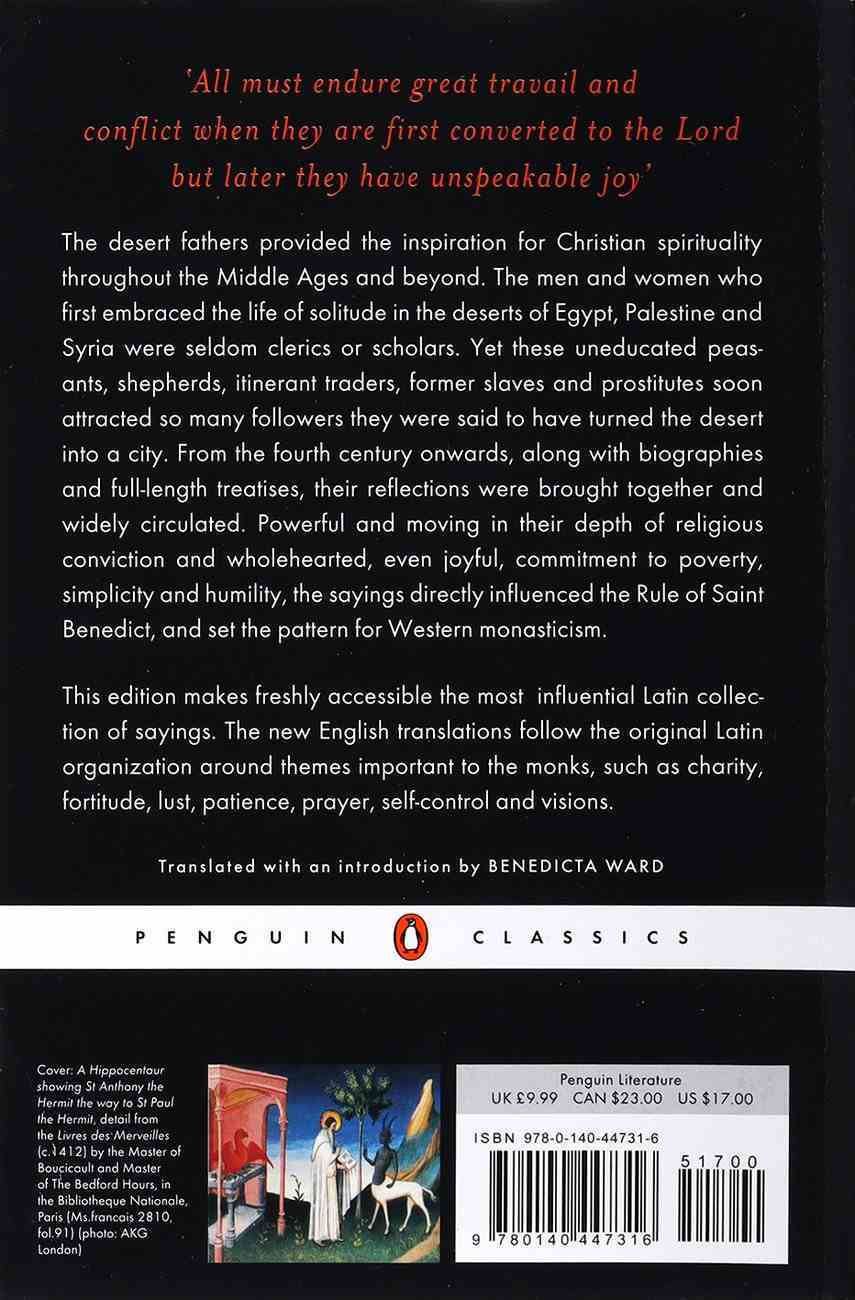 The Desert Fathers (Penguin Black Classics Series) Paperback